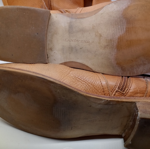 Lands' End Women's Cognac Riding Shoes - Picture 4 of 16